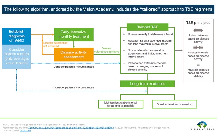 Treatment regimens for optimizing outcomes in patients with nAMD Treatment regimens for optimizing outcomes in patients with nAMD